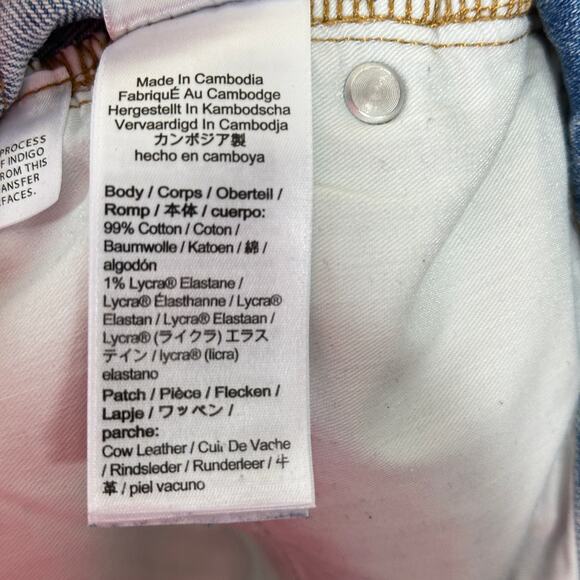 J. CREW 9" Demi-Boot Crop Jean Ashland Wash Raw Hem Sz 32 Tall {R35} - Picture 5 of 6